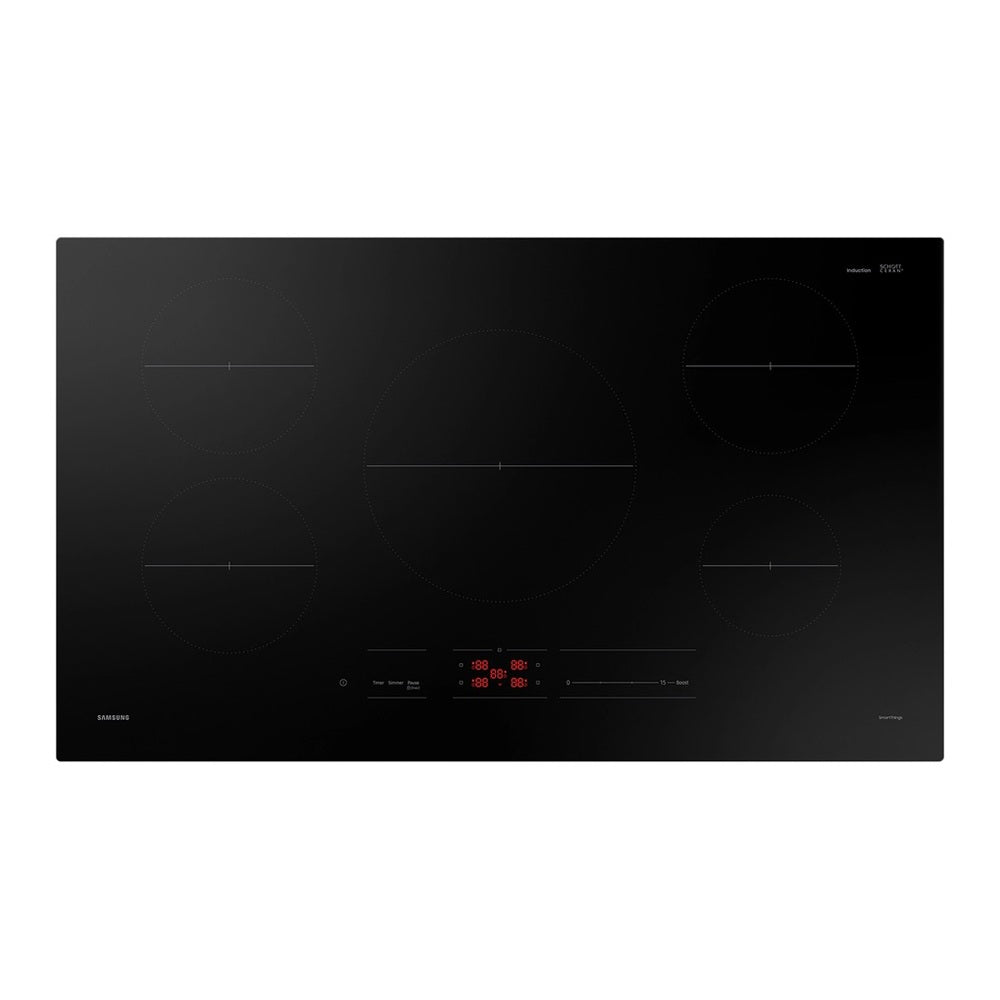 Samsung 36" Smart Induction Cooktop with Wi-Fi in Black