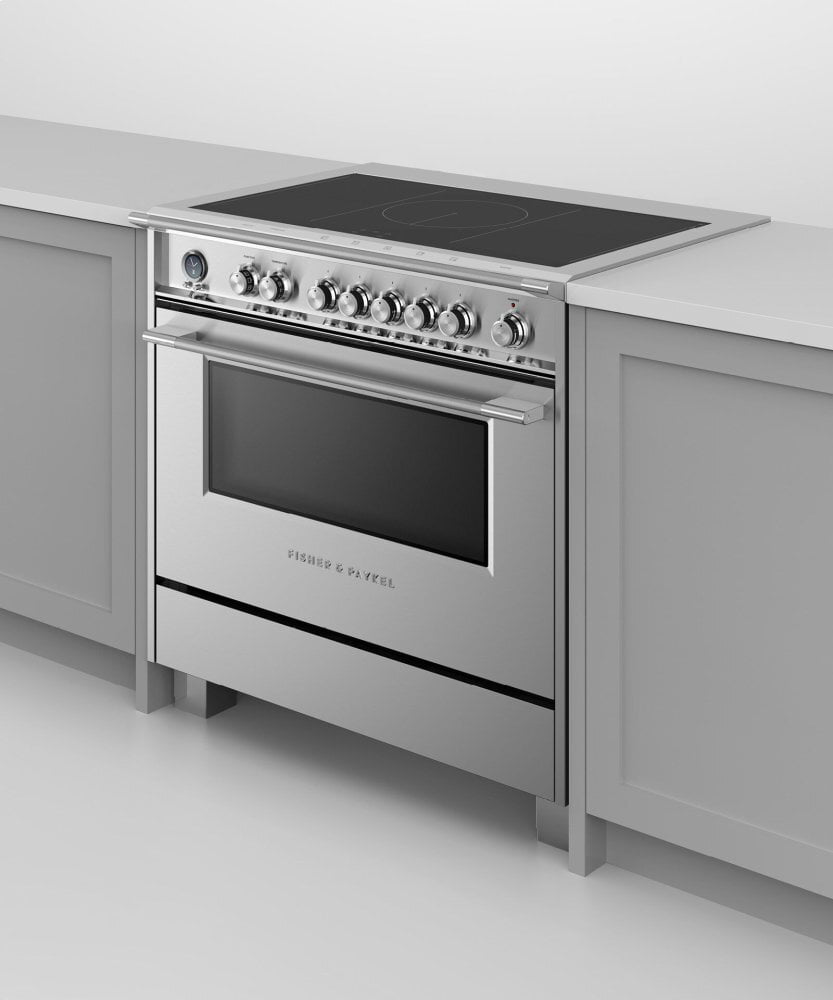 Fisher & Paykel 36" Series 9 Classic 5 Zone Induction Self-Cleaning Range