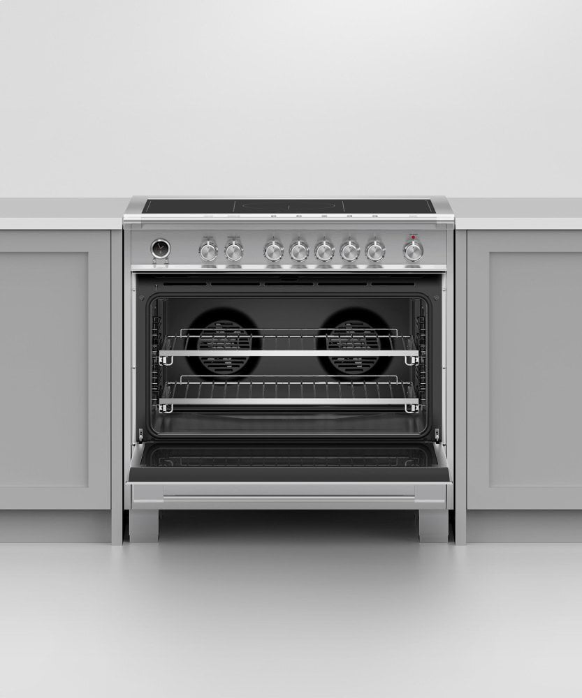 Fisher & Paykel 36" Series 9 Classic 5 Zone Induction Self-Cleaning Range