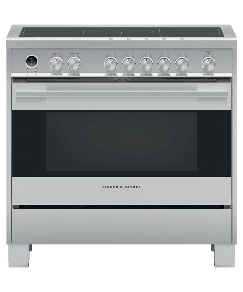 Fisher & Paykel 36" Series 9 Contemporary 5 Zone Induction Self-Cleaning Range