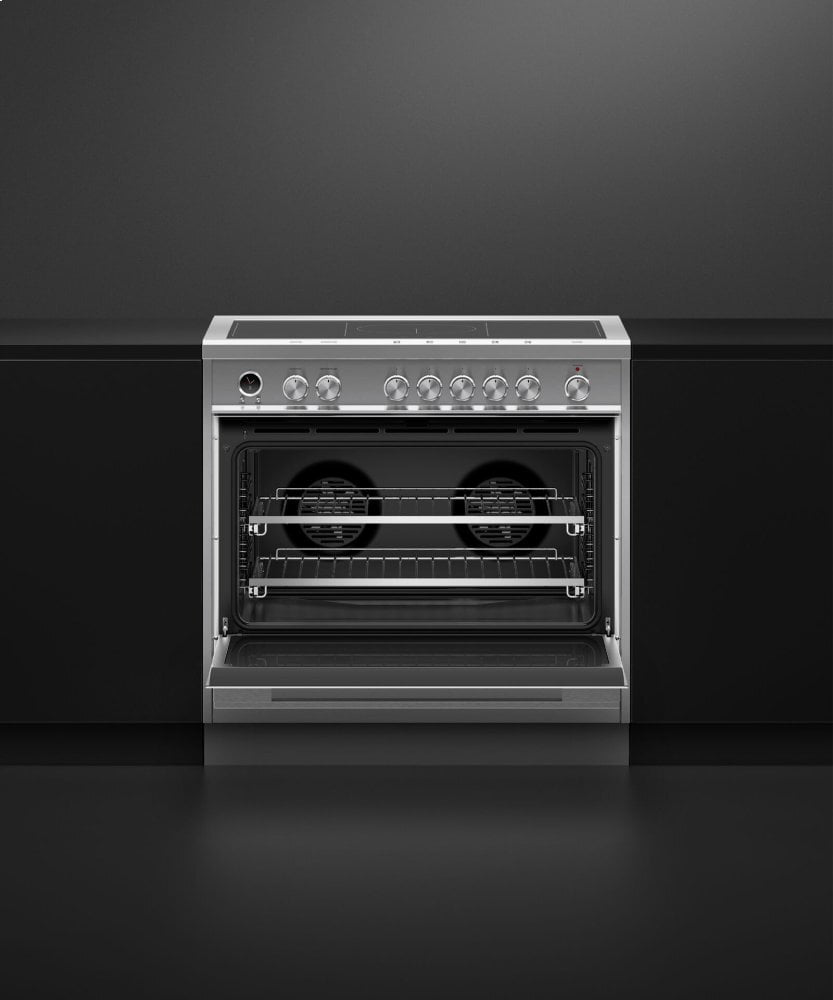 Fisher & Paykel 36" Series 9 Contemporary 5 Zone Induction Self-Cleaning Range