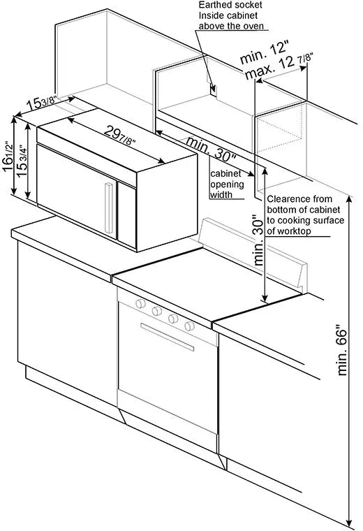 SMEG Microwave oven OTR316XU