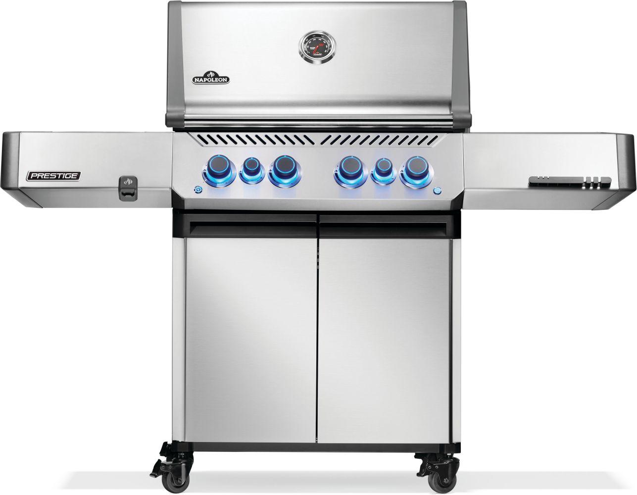 Napoleon Prestige 500 RSIB with Infrared Side and Rear Burner , Natural Gas, Stainless St