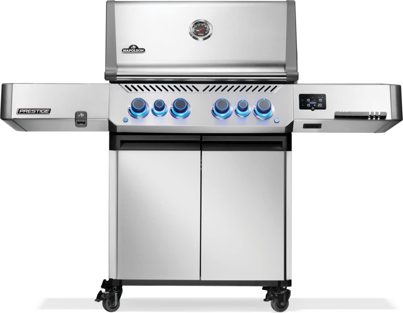 Napoleon Prestige 500 Connected RSIB with Infrared Side and Rear Burner , Propane, Stainl