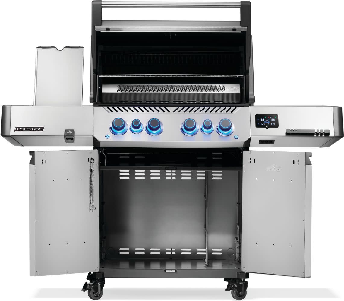 Napoleon Prestige 500 Connected RSIB with Infrared Side and Rear Burner , Propane, Stainl