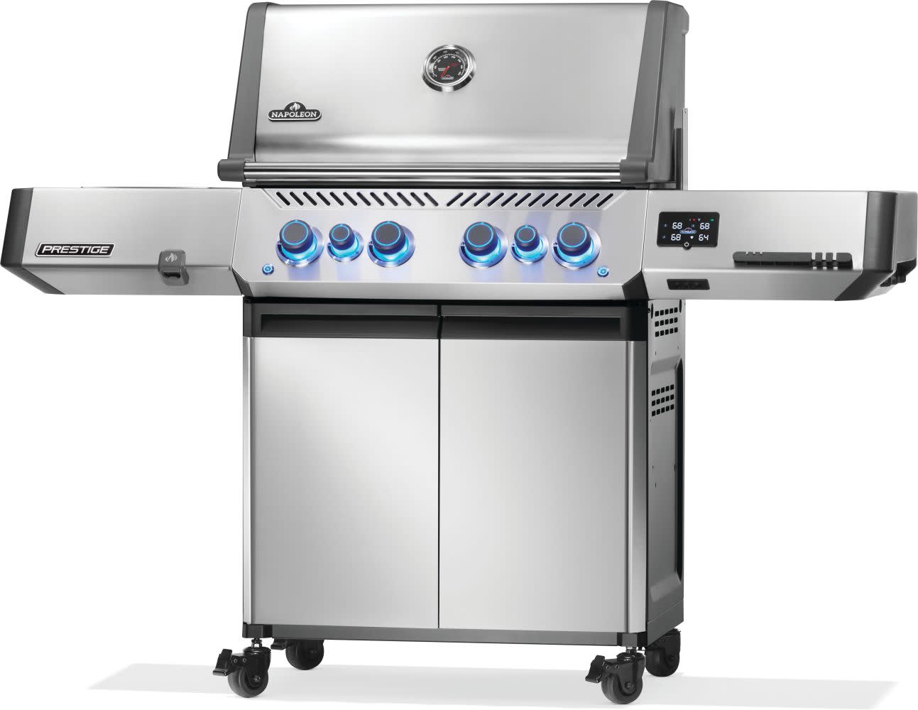 Napoleon Prestige 500 Connected RSIB with Infrared Side and Rear Burner , Propane, Stainl