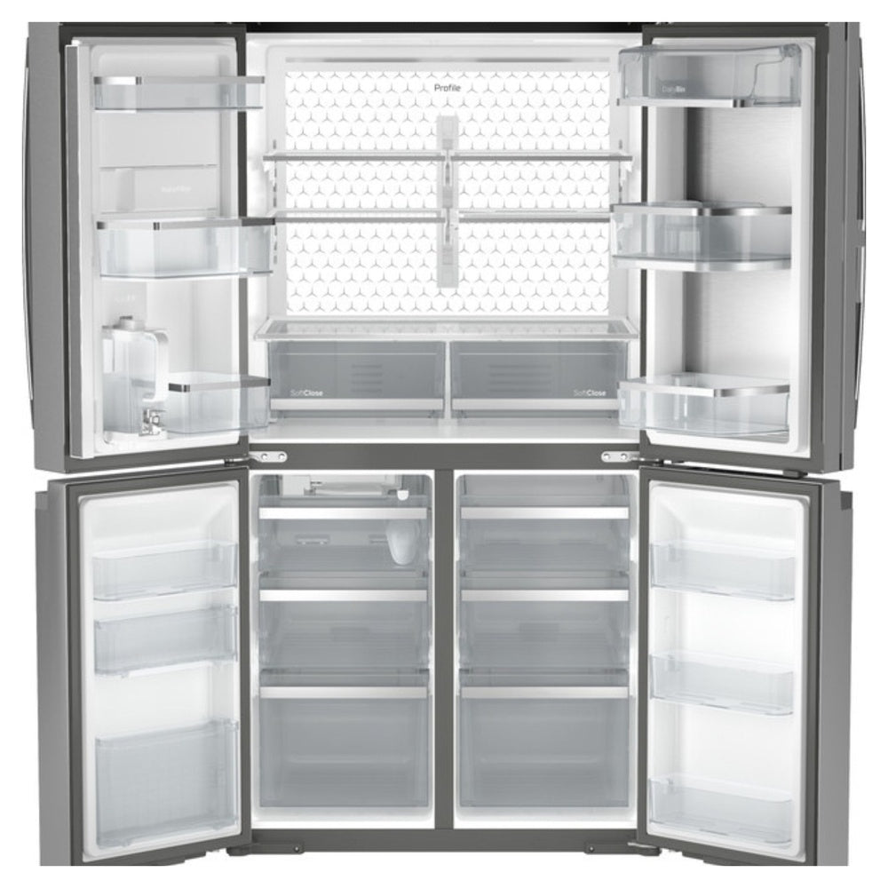 GE Profile GE Profile™ ENERGY STAR® 28.4 Cu. Ft. Quad-Door Refrigerator with Dual-Dispense 