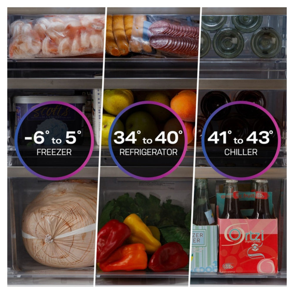 GE Profile GE Profile™ ENERGY STAR® 28.4 Cu. Ft. Quad-Door Refrigerator with Dual-Dispense 