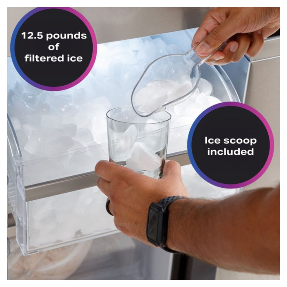 GE Profile GE Profile™ ENERGY STAR® 28.4 Cu. Ft. Quad-Door Refrigerator with Dual-Dispense 