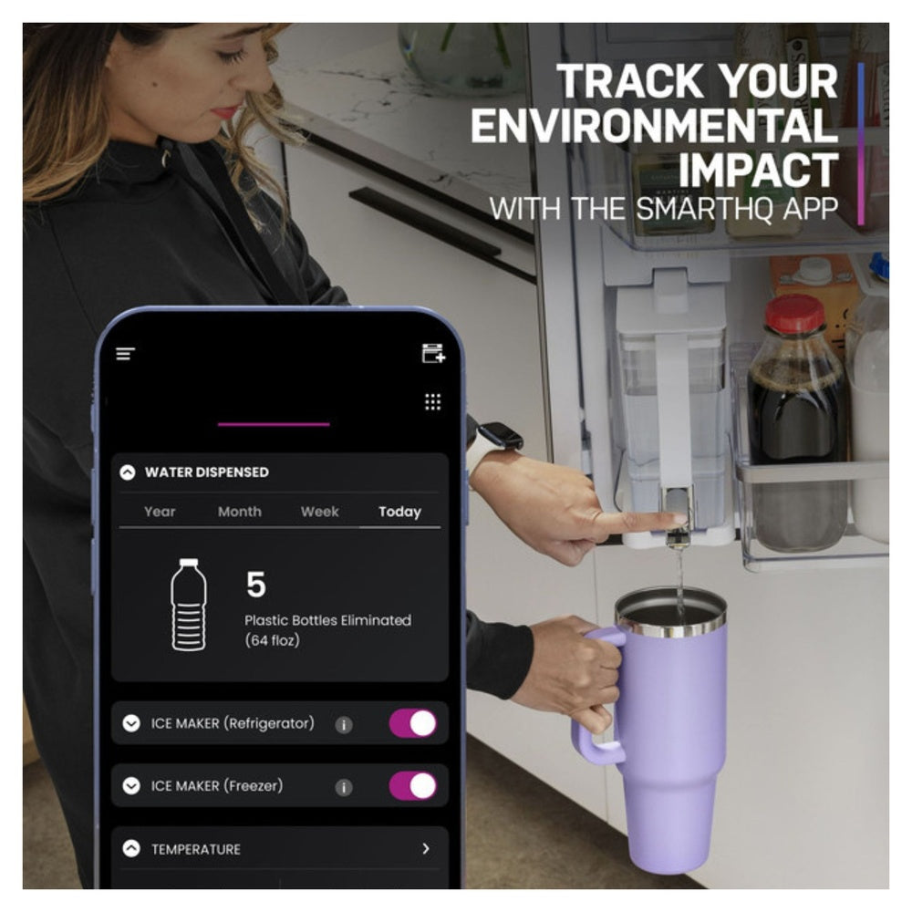 GE Profile GE Profile™ ENERGY STAR® 28.4 Cu. Ft. Quad-Door Refrigerator with Dual-Dispense 