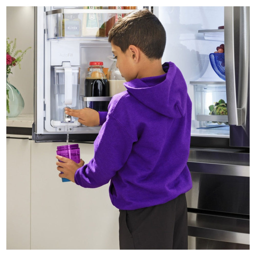 GE Profile GE Profile™ ENERGY STAR® 28.4 Cu. Ft. Quad-Door Refrigerator with Dual-Dispense 