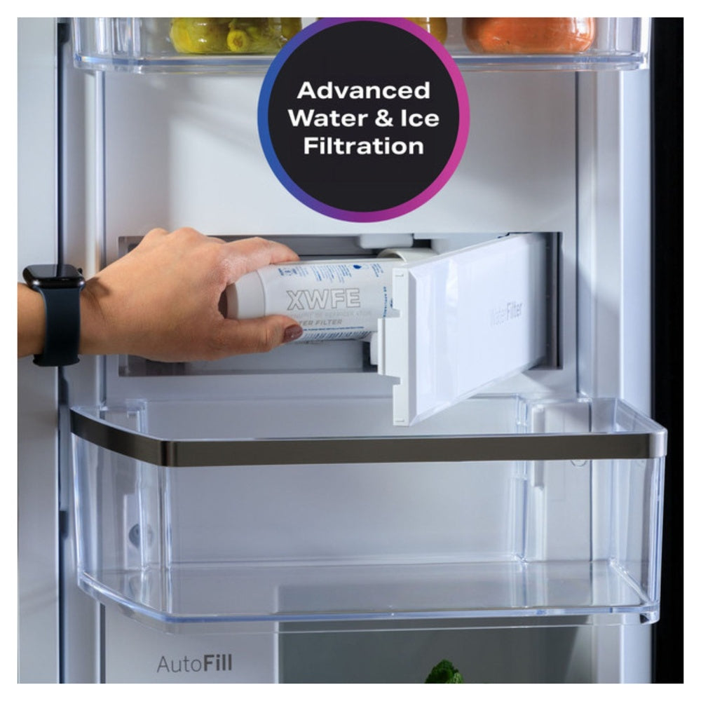 GE Profile GE Profile™ ENERGY STAR® 28.4 Cu. Ft. Quad-Door Refrigerator with Dual-Dispense 