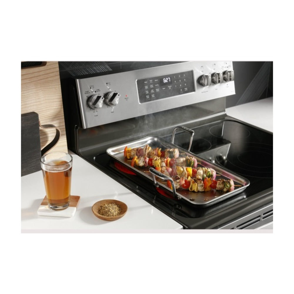 GE Profile GE Profile™ 30" Smart Free-Standing Electric Double Oven Convection Range with N