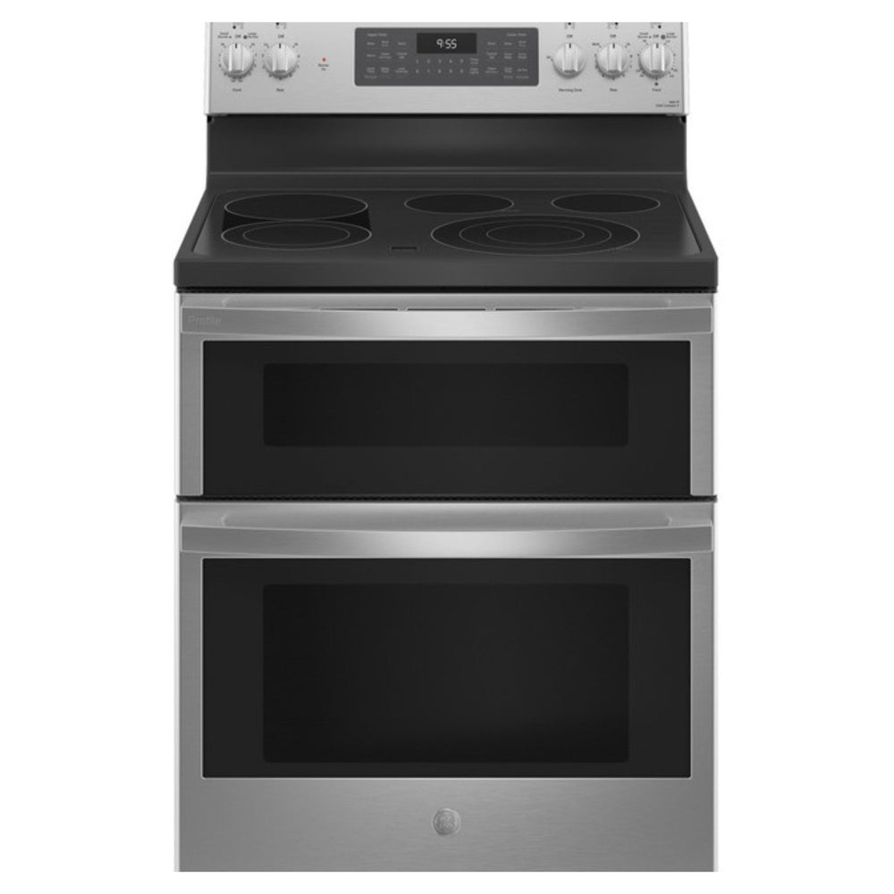 GE Profile GE Profile™ 30" Smart Free-Standing Electric Double Oven Convection Range with N