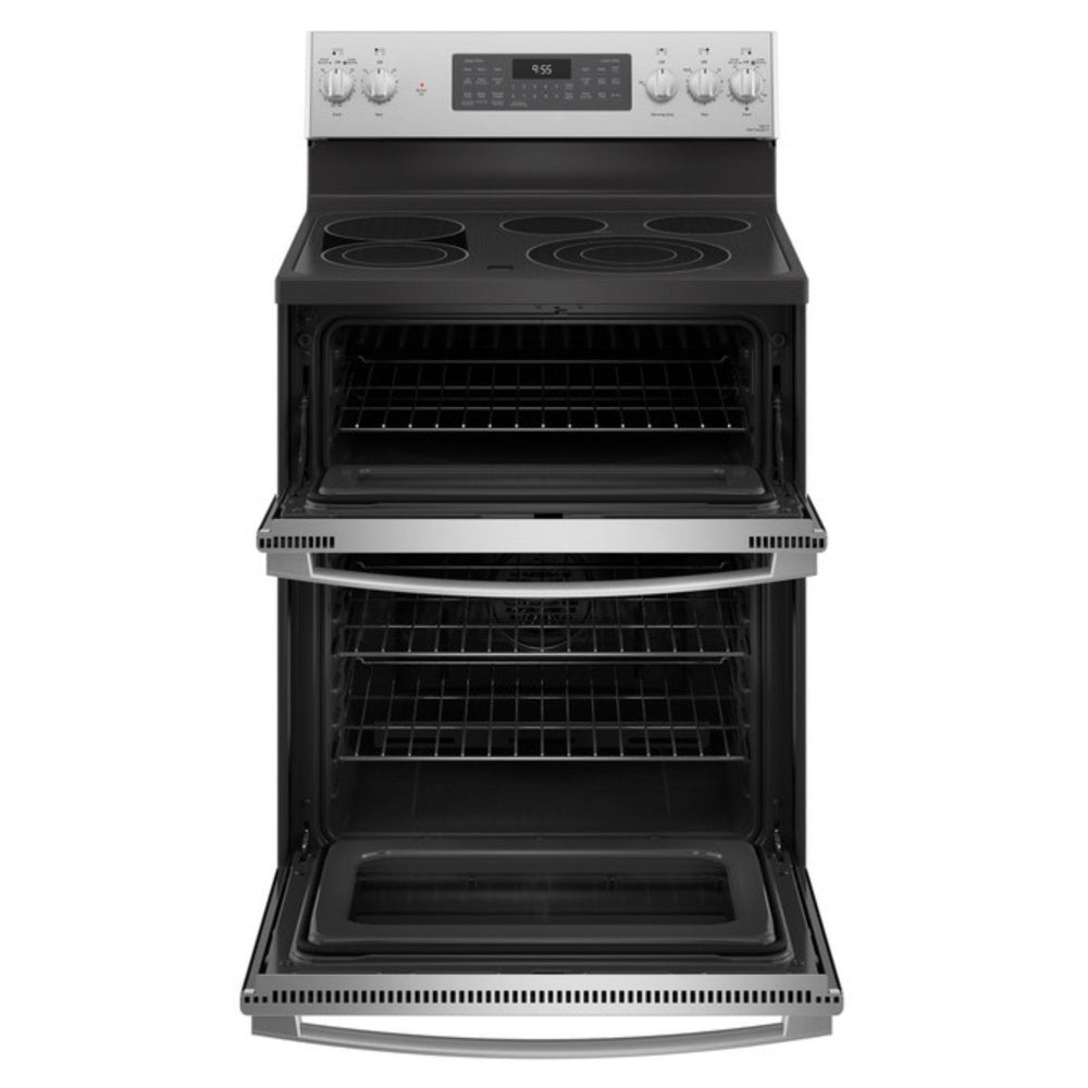 GE Profile GE Profile™ 30" Smart Free-Standing Electric Double Oven Convection Range with N