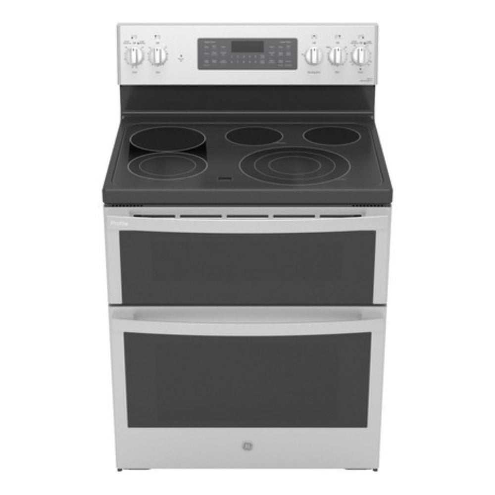 GE Profile GE Profile™ 30" Smart Free-Standing Electric Double Oven Convection Range with N