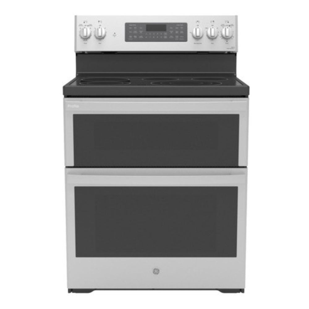 GE Profile GE Profile™ 30" Smart Free-Standing Electric Double Oven Convection Range with N