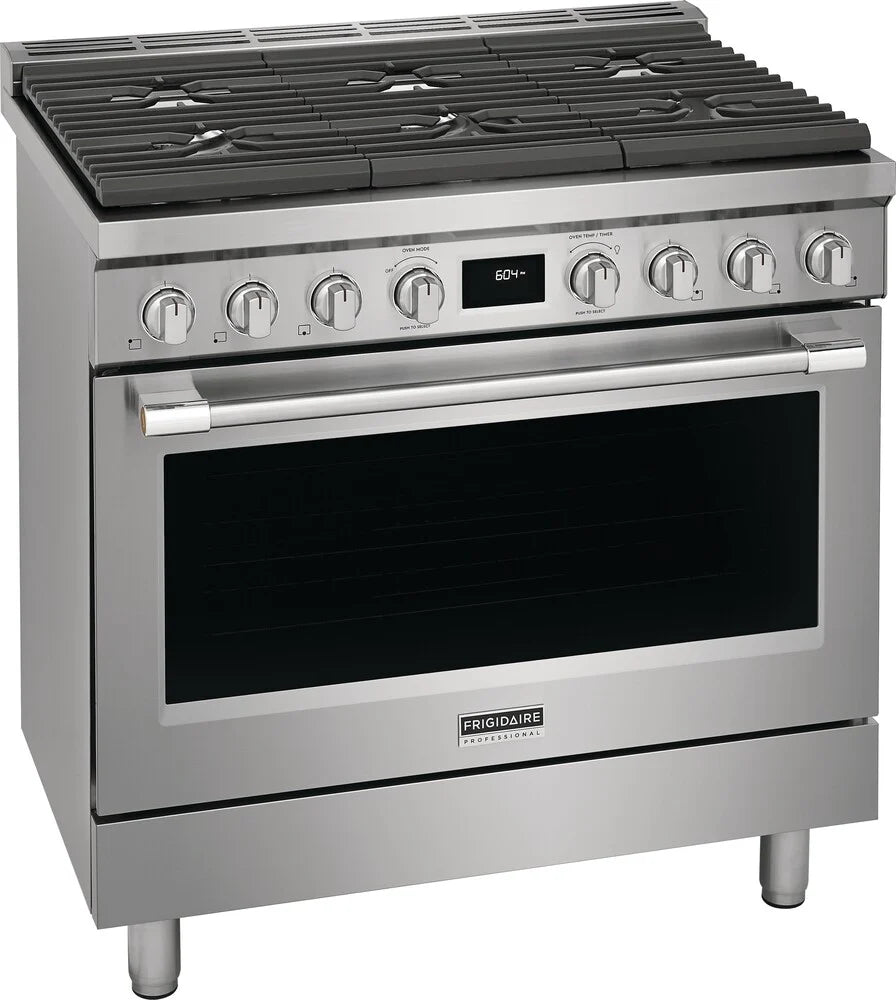Frigidaire Professional 36" Dual-Fuel Freestanding Range