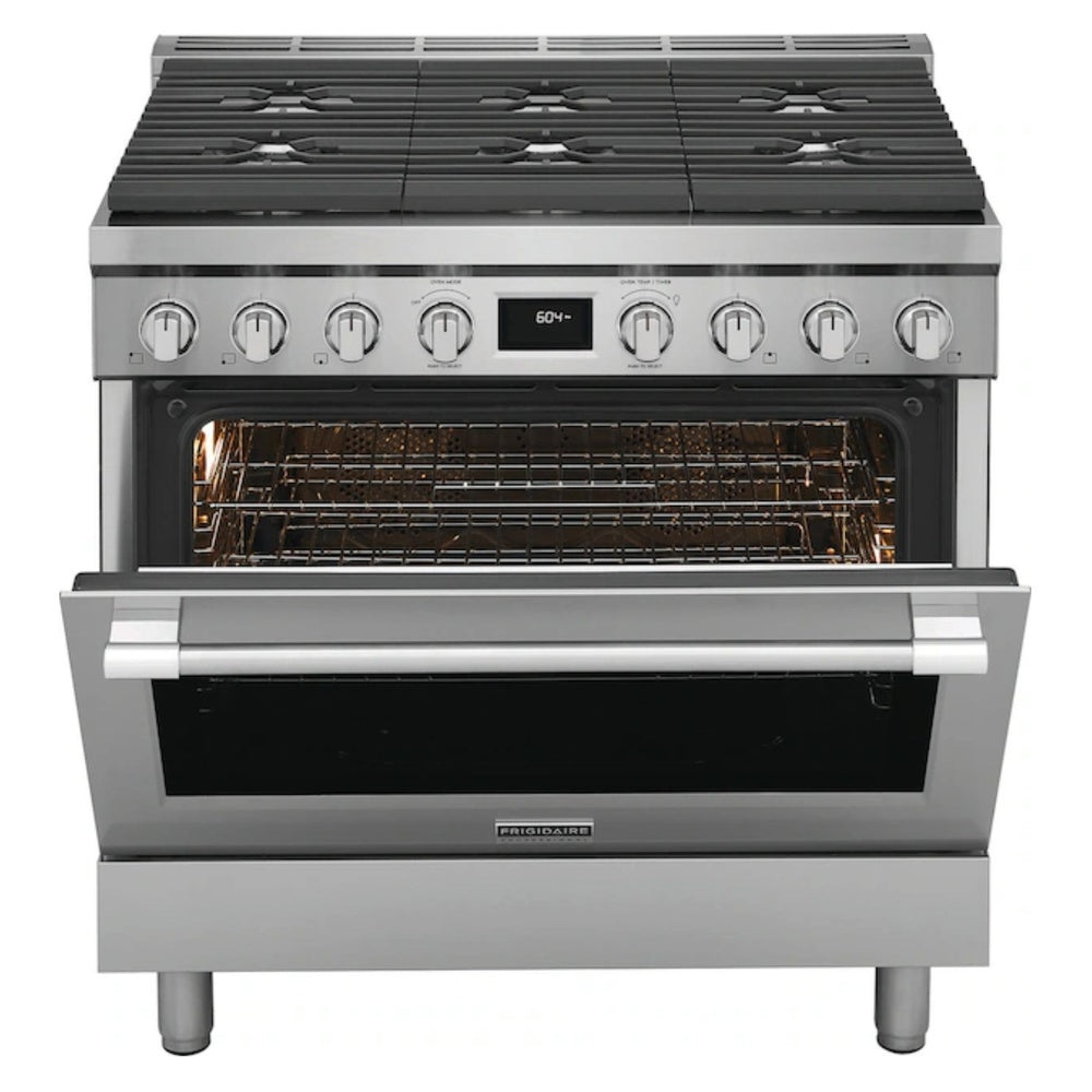 Frigidaire Professional 36" Dual-Fuel Freestanding Range