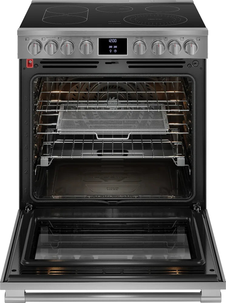 Frigidaire Professional 30" Electric Range with No Preheat and Air Fry