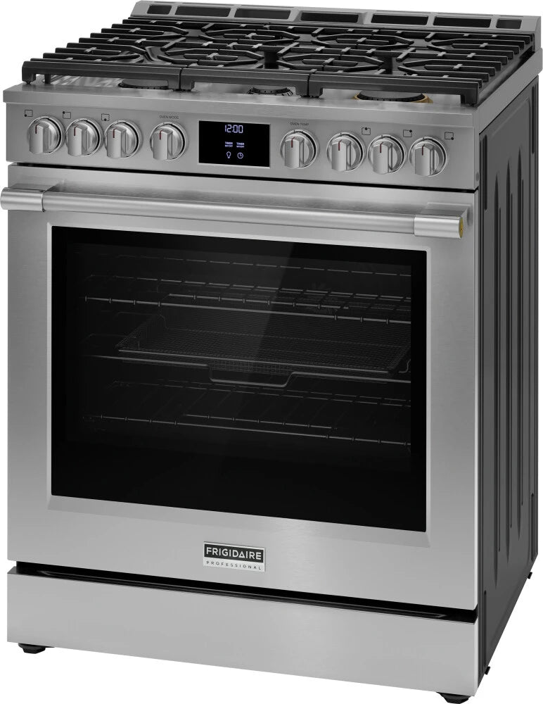 Frigidaire Professional 30" Gas Range with No Preheat and Air Fry