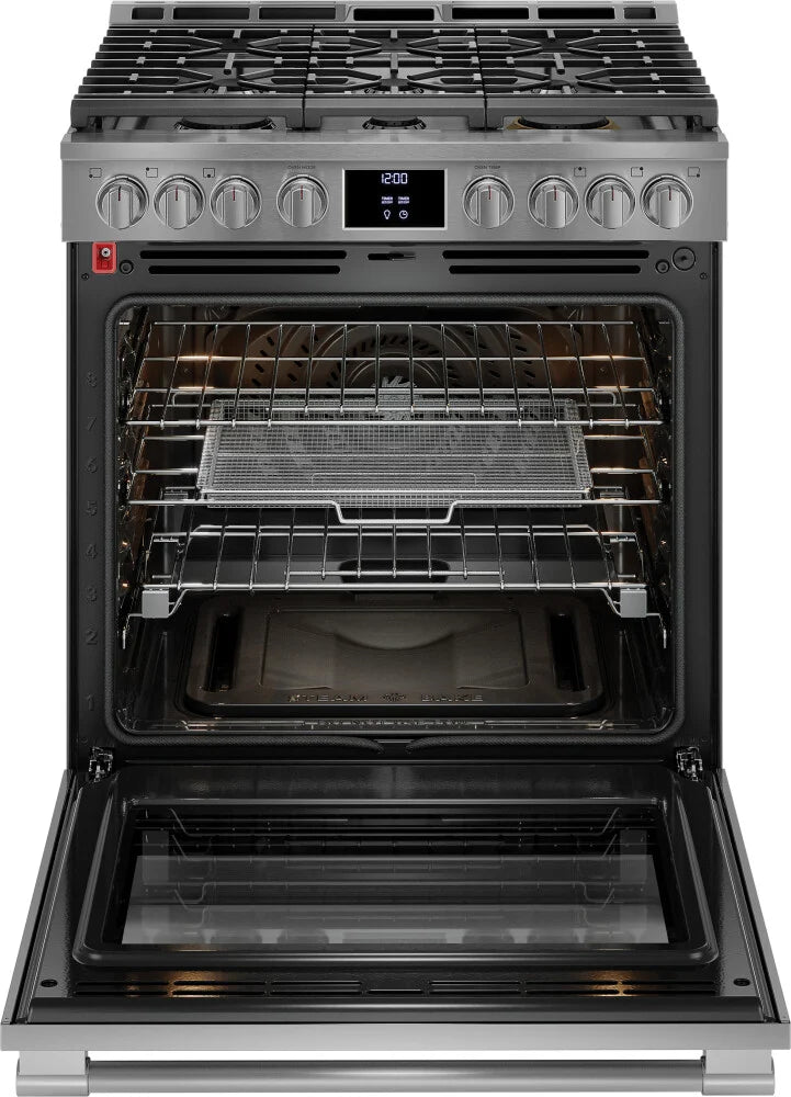 Frigidaire Professional 30" Gas Range with No Preheat and Air Fry