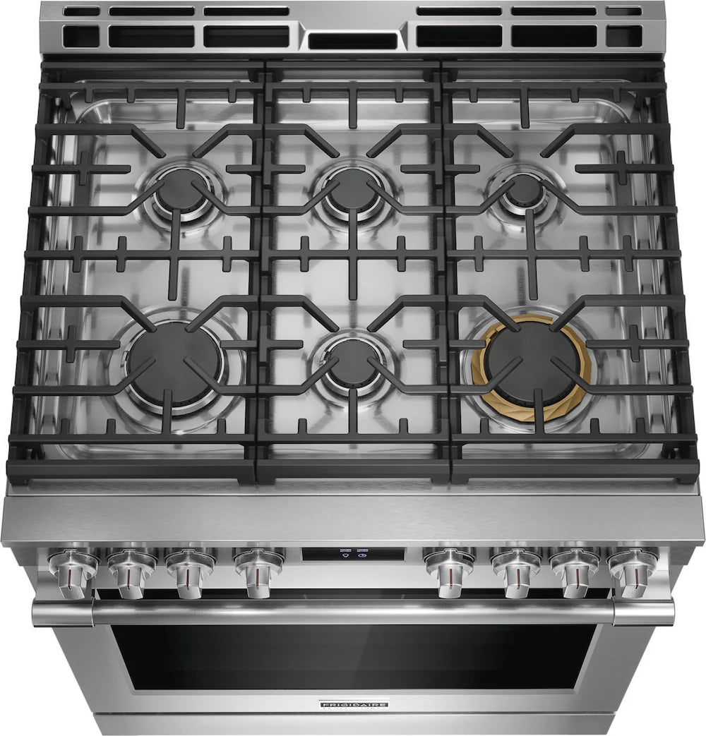 Frigidaire Professional 30" Gas Range with No Preheat and Air Fry