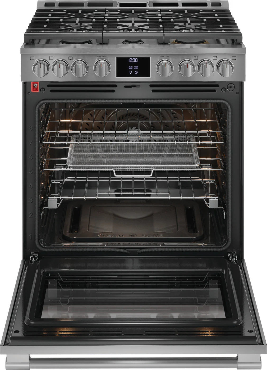 Frigidaire Professional 30" Gas Range with No Preheat and Air Fry