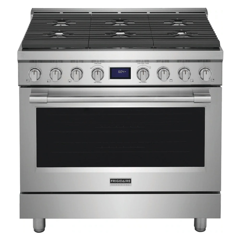 Frigidaire Professional 36" Front Control Freestanding Gas Range