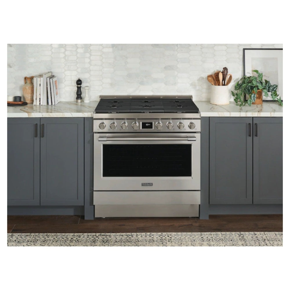 Frigidaire Professional 36" Front Control Freestanding Gas Range