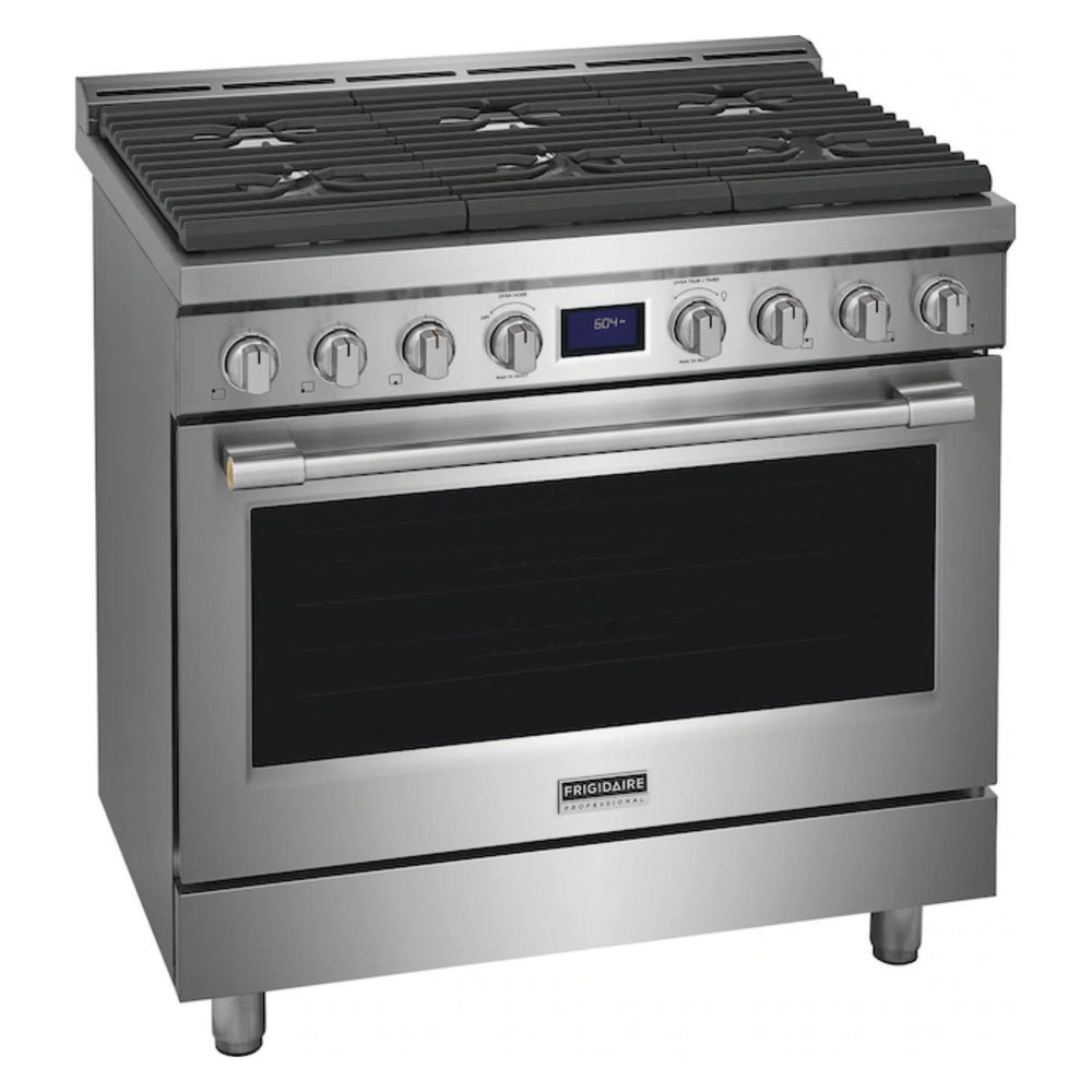 Frigidaire Professional 36" Front Control Freestanding Gas Range