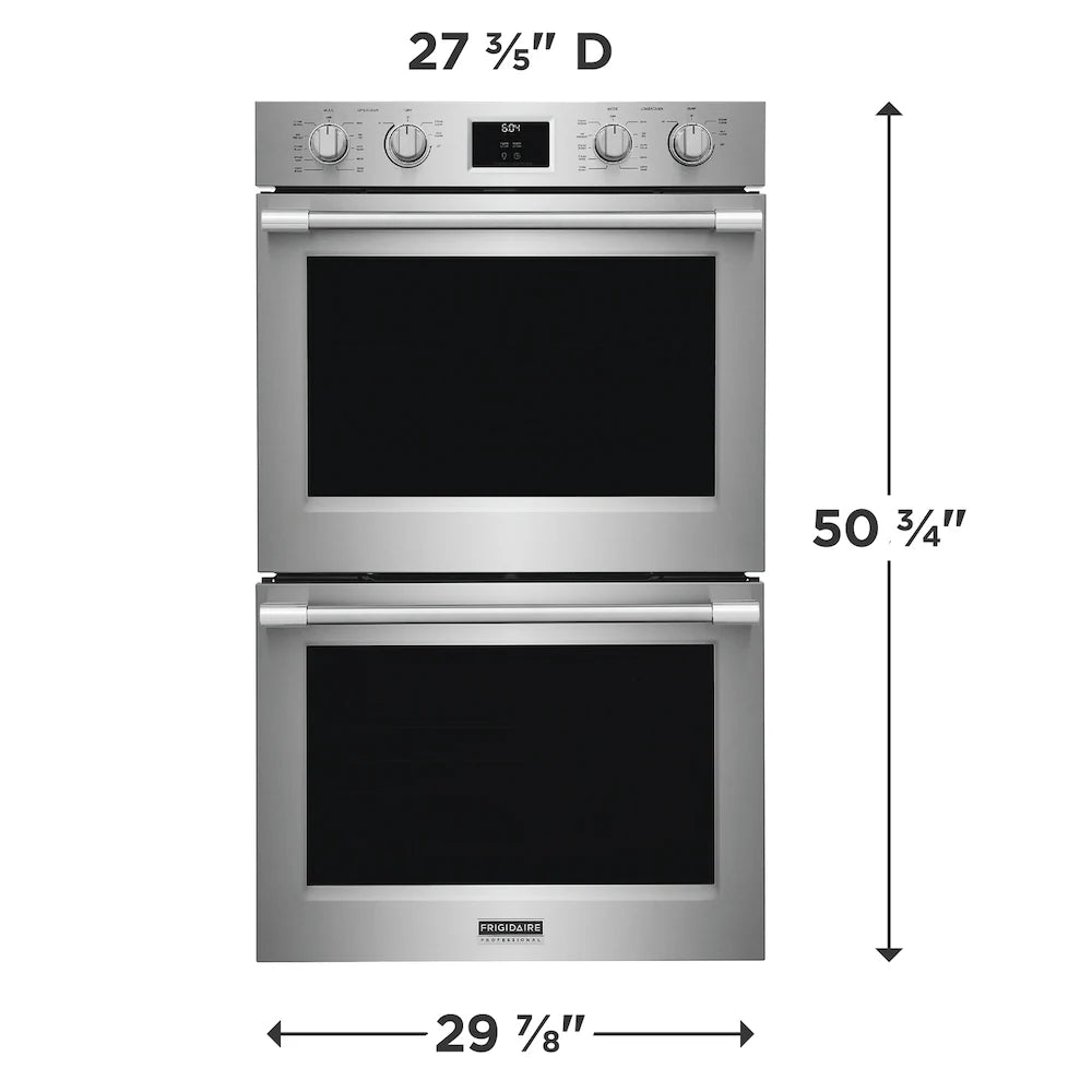 Frigidaire Professional 30" Double Wall Oven with Total Convection