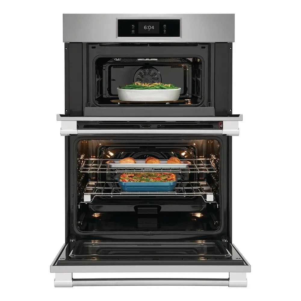 Frigidaire Professional 30" Electric Wall Oven and Microwave Combination with Total Convection