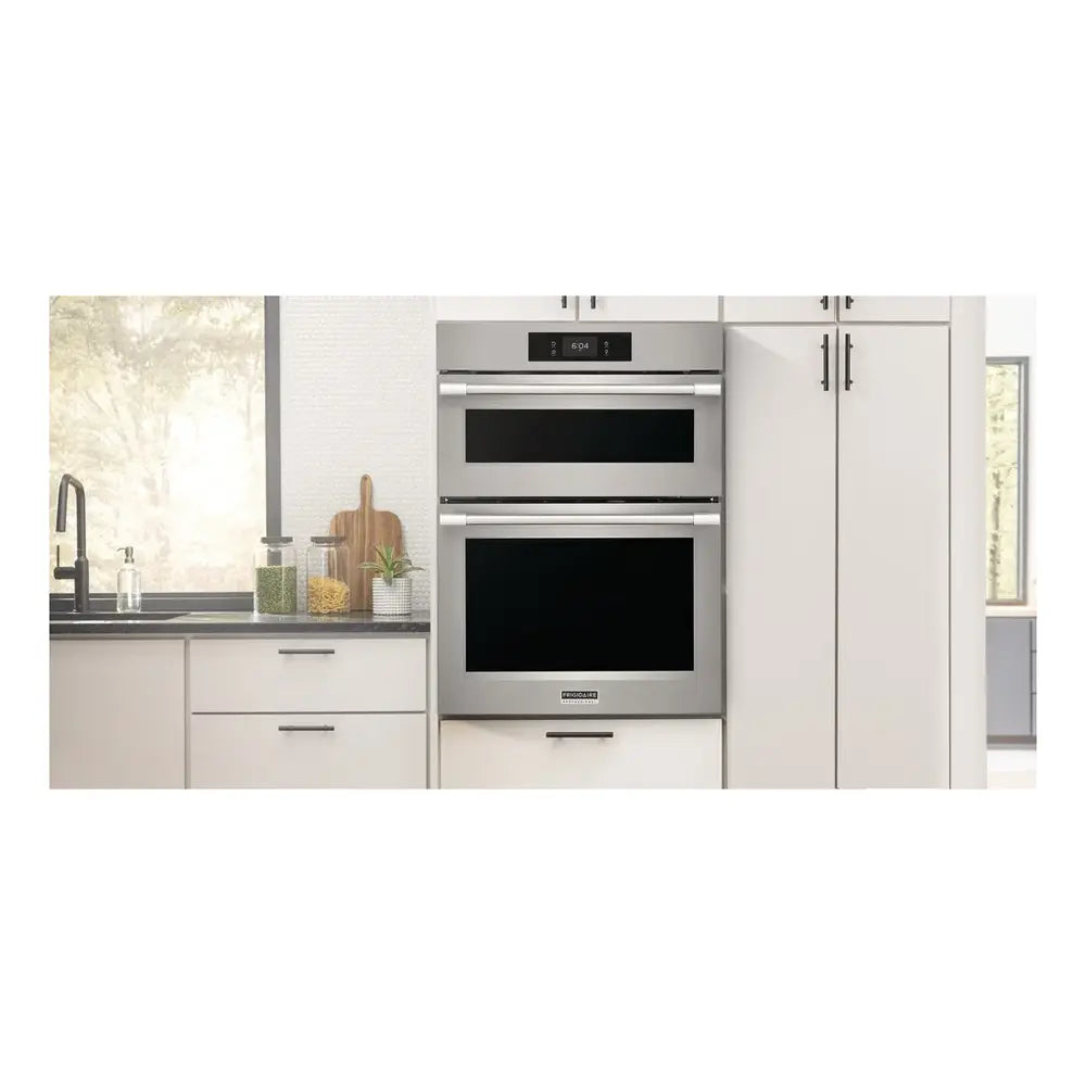 Frigidaire Professional 30" Electric Wall Oven and Microwave Combination with Total Convection