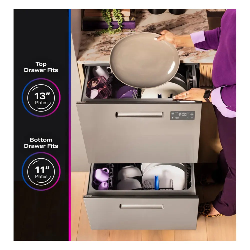 GE Profile GE Profile™ Dishwasher Double Drawer