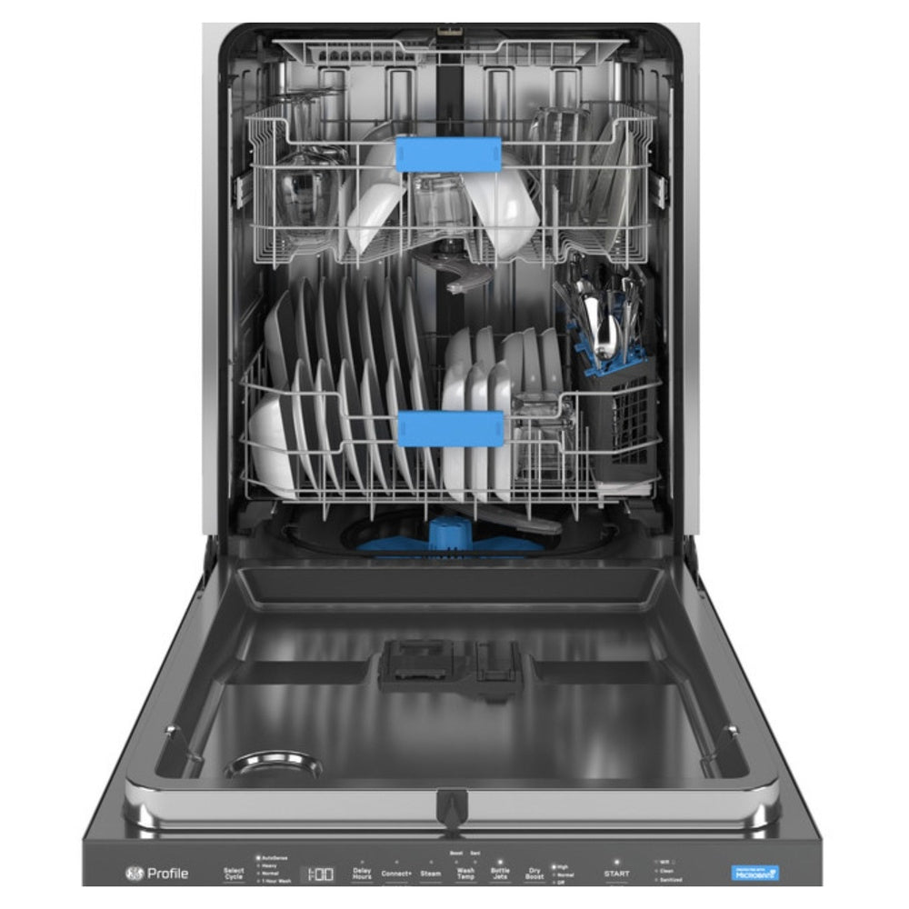 GE Profile GE Profile™ ENERGY STAR® Fingerprint Resistant Top Control Stainless Interior Di