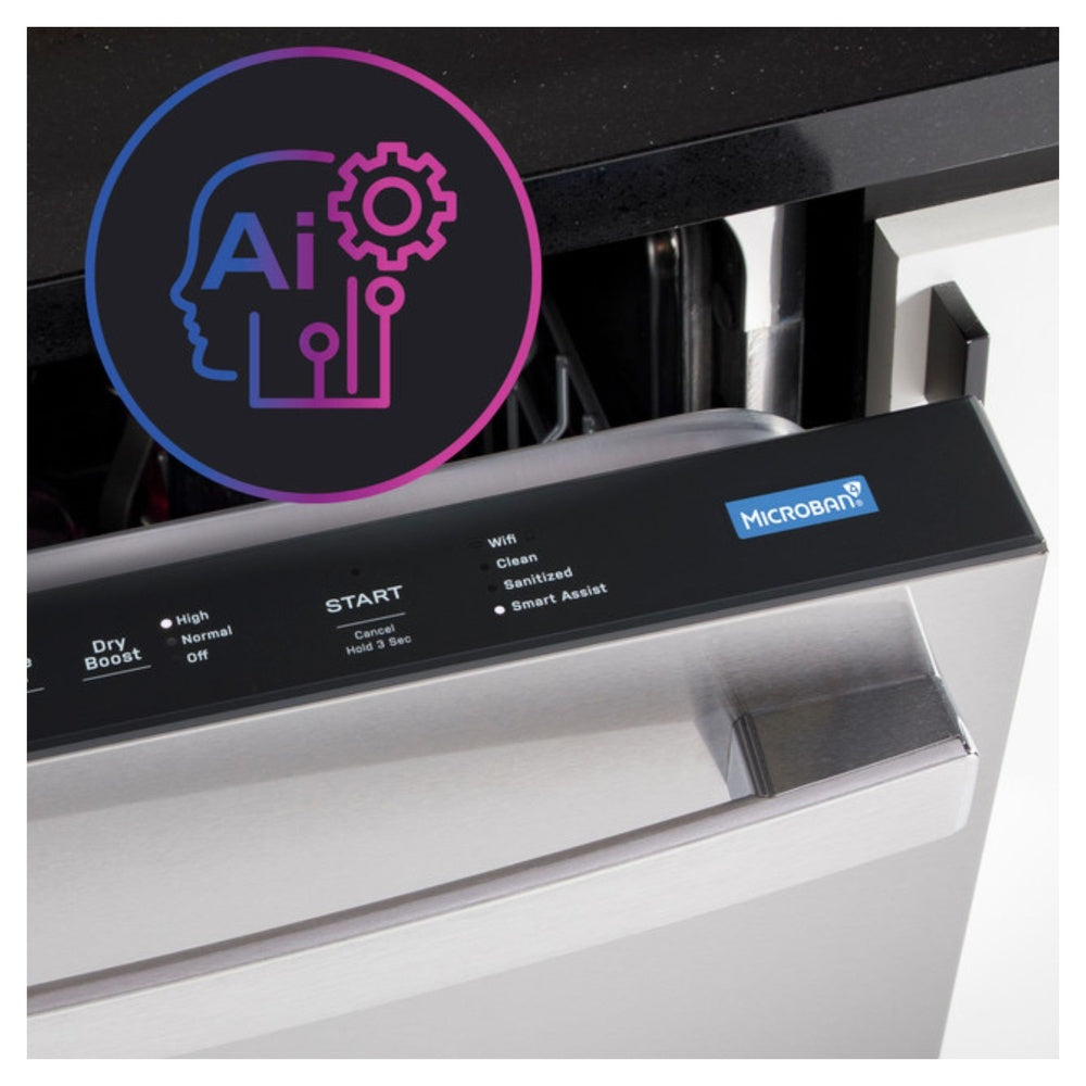 GE Profile GE Profile™ ENERGY STAR® Fingerprint Resistant Top Control Stainless Interior Di