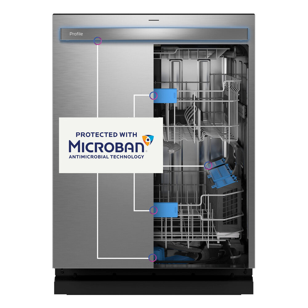 GE Profile GE Profile™ ENERGY STAR Smart UltraFresh System Dishwasher with Microban™ Antimi