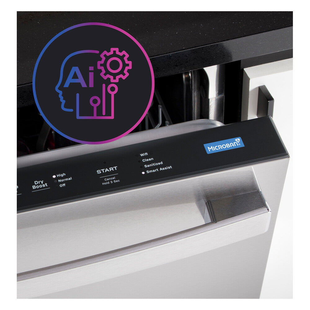 GE Profile GE Profile™ ENERGY STAR Smart UltraFresh System Dishwasher with Microban™ Antimi