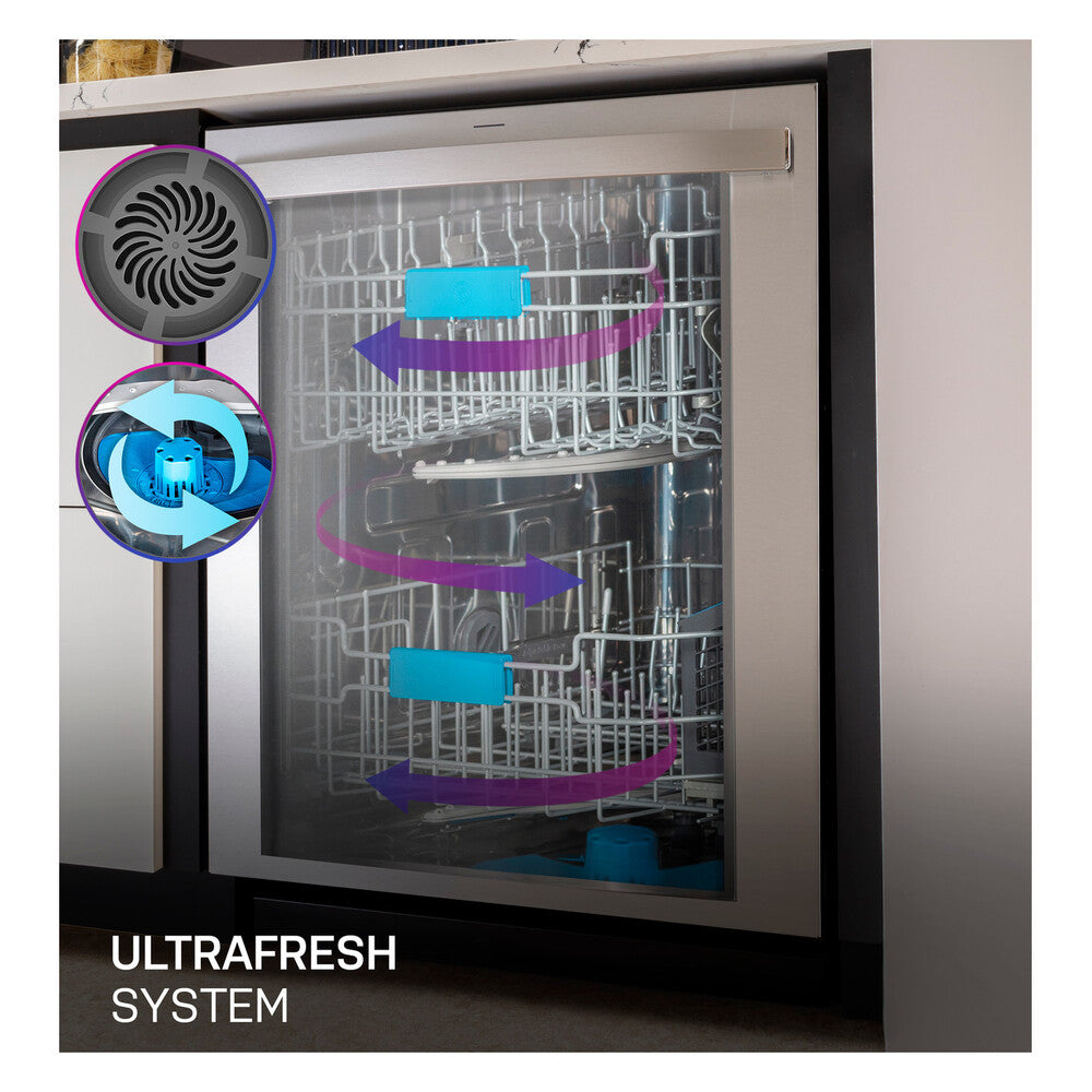 GE Profile GE Profile™ ENERGY STAR Smart UltraFresh System Dishwasher with Microban™ Antimi