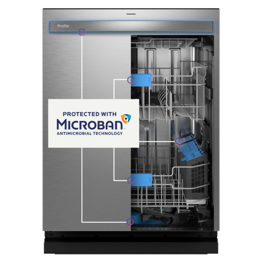 GE Profile GE Profile™ ENERGY STAR Smart UltraFresh System Dishwasher with Microban™ Antimi