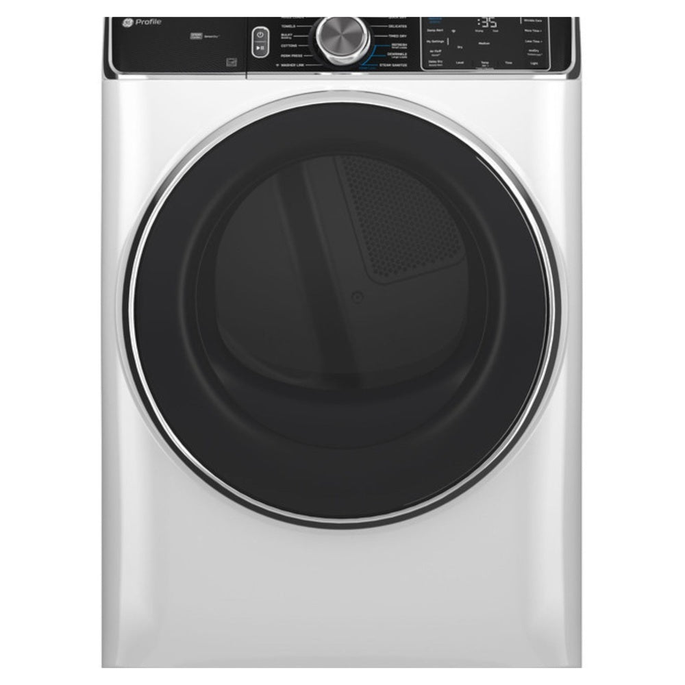 GE Profile GE Profile™ 7.8 cu. ft. Capacity Smart Front Load Electric Dryer with Steam and 