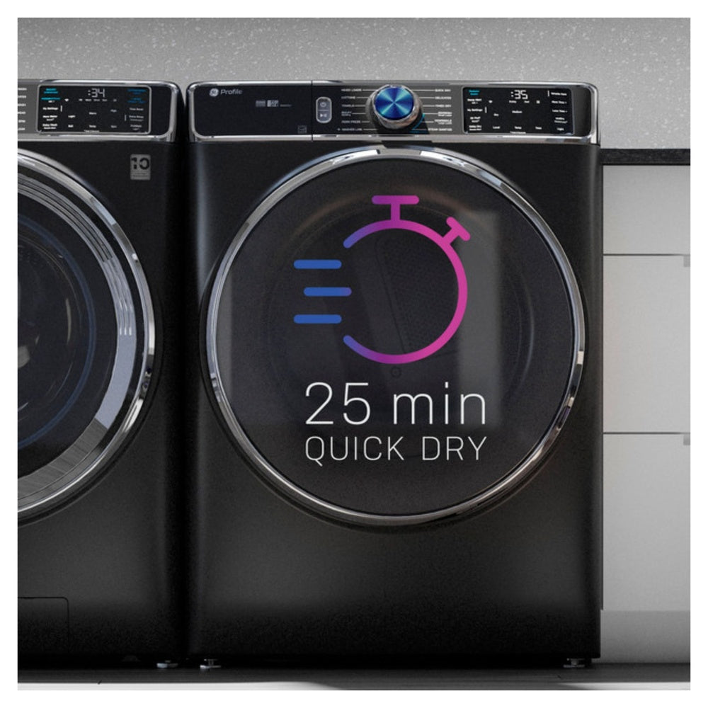 GE Profile GE Profile™ 7.8 cu. ft. Capacity Smart Front Load Electric Dryer with Steam and 