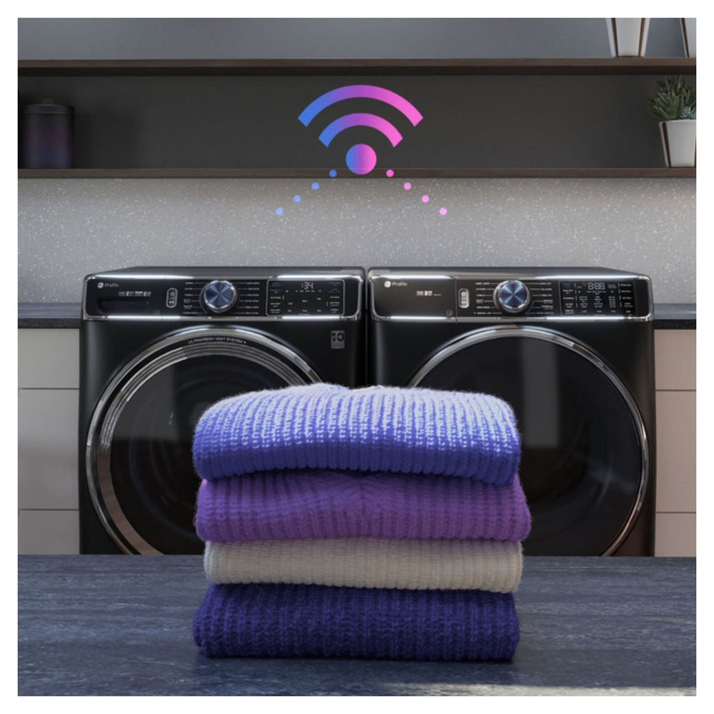 GE Profile GE Profile™ 7.8 cu. ft. Capacity Smart Front Load Electric Dryer with Steam and 