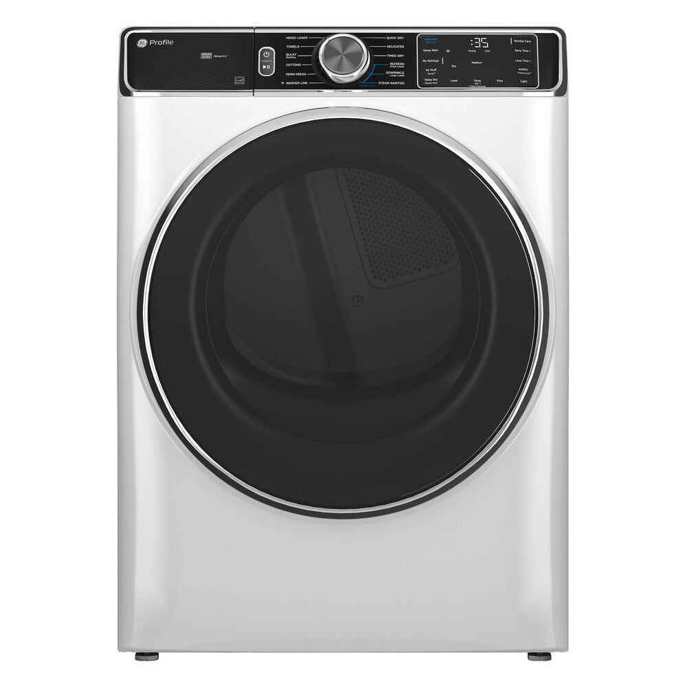 GE Profile GE Profile™ 7.8 cu. ft. Capacity Smart Front Load Gas Dryer with Steam and Sanit