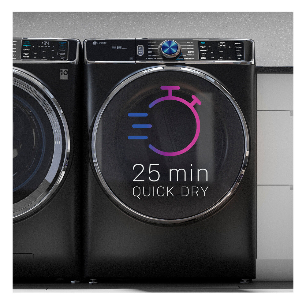 GE Profile GE Profile™ ENERGY STAR® 7.8 cu. ft. Capacity Smart Front Load Electric Dryer wi