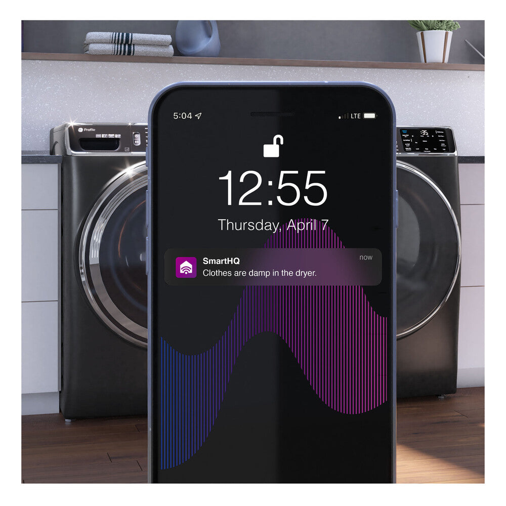 GE Profile GE Profile™ ENERGY STAR® 7.8 cu. ft. Capacity Smart Front Load Electric Dryer wi