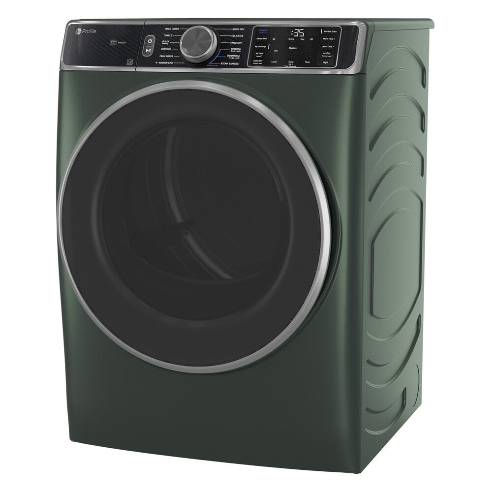 GE Profile GE Profile™ ENERGY STAR® 7.8 cu. ft. Capacity Smart Front Load Gas Dryer with St