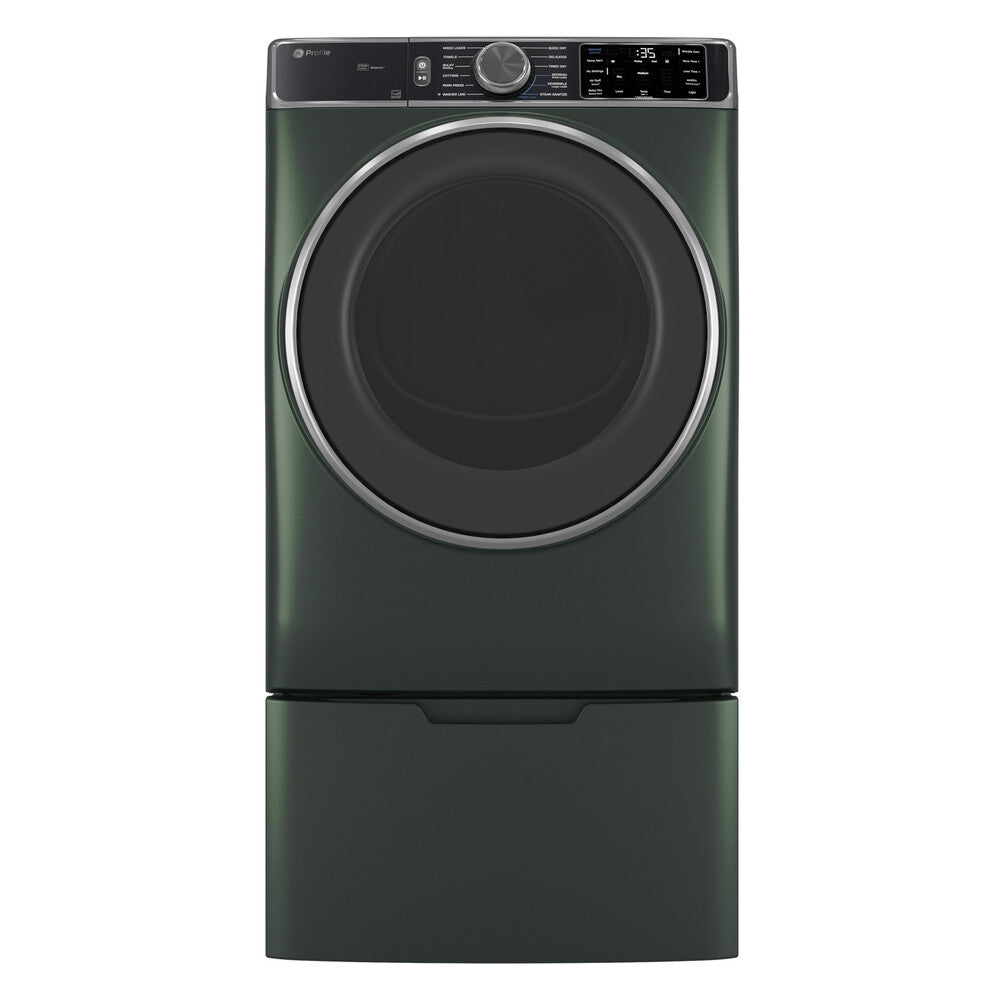 GE Profile GE Profile™ ENERGY STAR® 7.8 cu. ft. Capacity Smart Front Load Gas Dryer with St