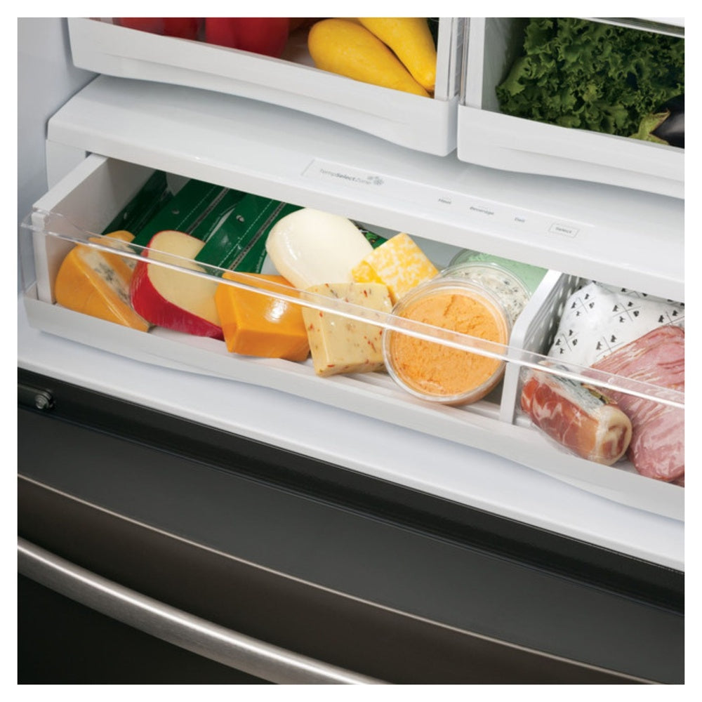 GE Profile GE Profile™ ENERGY STAR® 27.7 Cu. Ft. Fingerprint Resistant French-Door Refriger